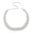 thumbnail image 2 of Collar De Clavícula, Collar De Clavícula Con Diamantes De Imitación, aleación Elegante Para Bodas, 2 of 7
