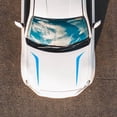 thumbnail image 4 of Amdohai 2 PCS Car Hood Decal Sticker Auto Vinyl Film Long Stripe Decals DIY Sport Styling Stickers, 4 of 6