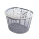 thumbnail image 1 of Cesta para manillar de bicicleta, cesta desmontable para ciclismo, duradera, cesta para bicicleta gris, 1 of 9