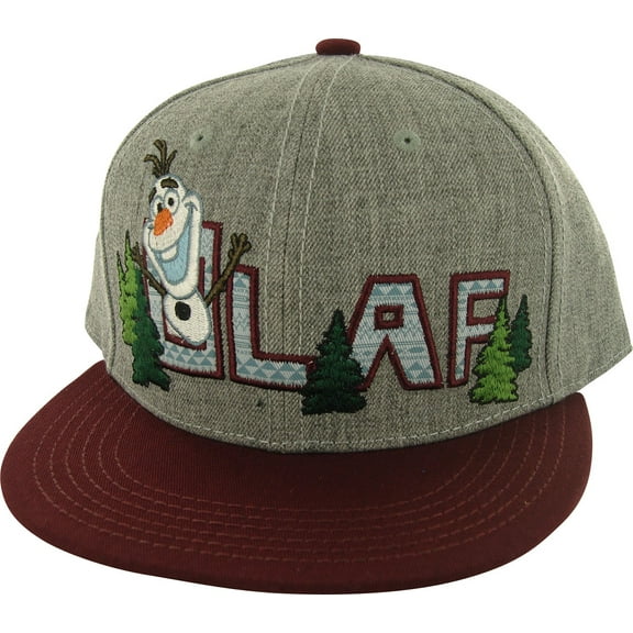 Frozen Olaf in Name Snapback Hat