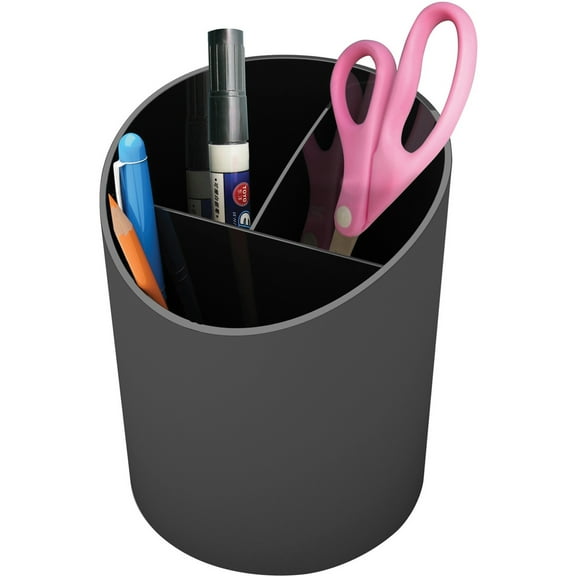 Deflecto, DEF34204, Sustainable Office Recycled Large pencl Cup, 1 Each, Black
