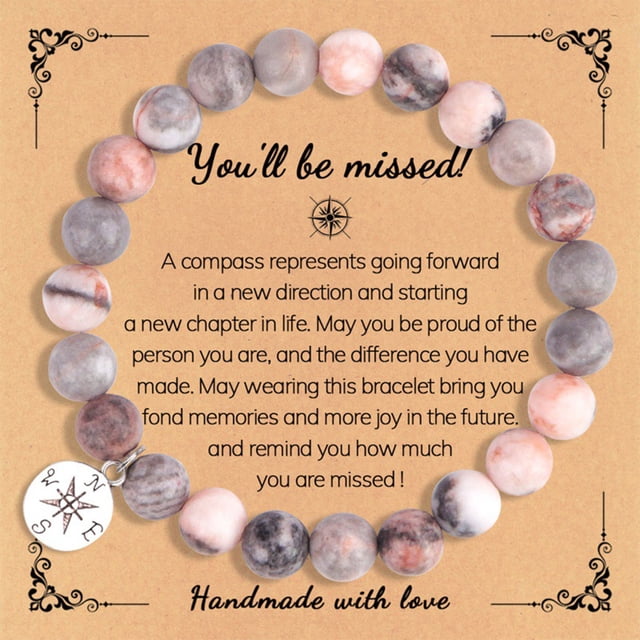 Xihbxyly Pulsera de Piedra Natural, Joyería de La Amistad con Cuentas de Colores, Amuleto Protector de Hematita, Accesorio para Festivales de Música, Idea de Regalo Pensativa, Recuerdo para Asistente