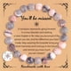 thumbnail image 1 of Fiudx Pulsera de Piedra Natural, Joyería de La Amistad con Cuentas de Colores, Amuleto Protector de Hematita, Accesorio para Festivales de Música, Idea de Regalo Pensativa, Recuerdo para Asistentes a, 1 of 2