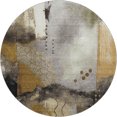 thumbnail image 2 of Addison Rugs Mayfield Premium Machine Washable Transitional Modern Chocolate Round Rug, 8' x 8', 2 of 6