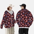 thumbnail image 4 of Lsque American Stars1 UPF 50+ Lightweight Sun Protection Men's Women's Long Sleeve Shirt, Hoodie Performance -X-Large, 4 of 9