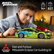LEGO Technic Fast and Furious Mitsubishi Eclipse Car - Building Set for Teens, Ages 14+ Collectible Model Car Kit for Fans - Detailed Features - Gift for Birthdays - 42229