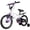 White, variant on Hykolity 16 Inch Kids Bikes, Kids Bicycle Ages 4-6 Years Old, BMX Style Bicycle for Boys Girls ,Boy's Bike for Kids with Training Wheels,Adjustable Seat,Front and Rear Fender, White
