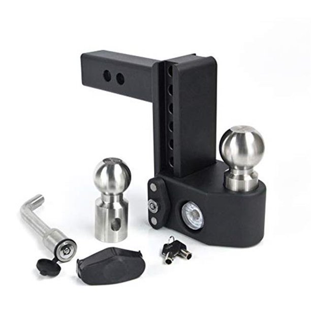 Weigh Safe SWS62KA Adjustable Measuring Steel Tongue Weight with Hitch