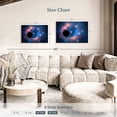 thumbnail image 4 of Elephant Stock Black Hole In Outer Space Wall Art - Horizontal Canvas Wall Art - Living Room Wall Decor - Astronomy & Space Canvas - Black And Blue Decor - 30" x 20", 4 of 8