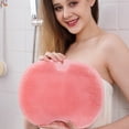 thumbnail image 4 of Hands Free Back Scrubber for Shower, Shower Wall Mounted Back Scrubber Silicone Flat Body Scrubber Sticks to Wall Lazy Shower Massage Scrubber Bath Brush (Pink), 4 of 6