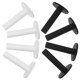thumbnail image 4 of Soporte para pelotas de golf (8 unidades): Tees profesionales para práctica en interiores de campo de prácticas para principiantes. Ayuda de entrenamiento estable y práctica. Blanco y negro., 4 of 7