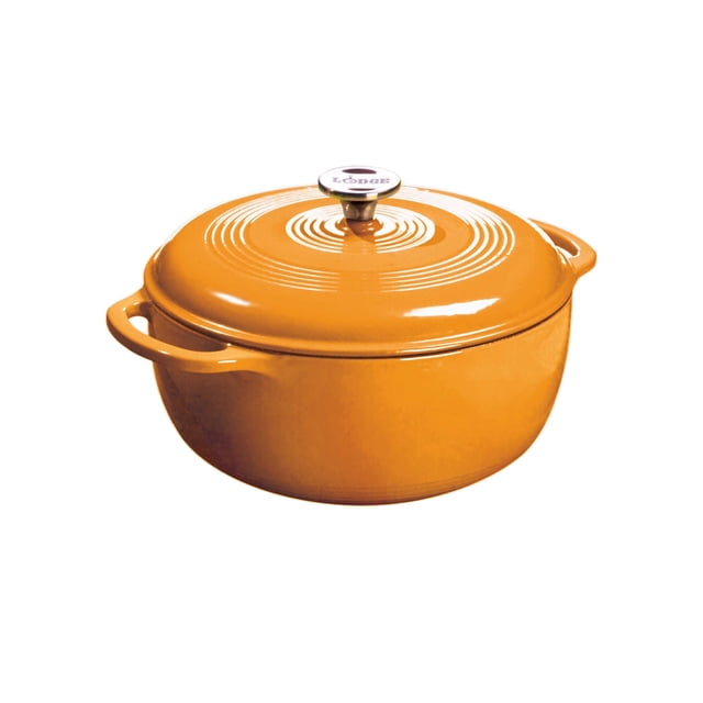 Cocotte Lodge Essential de hierro fundido esmaltado de 7,5 cuartos