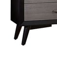 thumbnail image 2 of Benzara Contemporary Style Wooden Night Stand In Black and Gray, 2 of 6