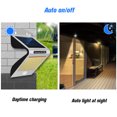 thumbnail image 4 of Amdohai Solar Lights PIR Motion Sensor Wall Lights IP65 Waterproof Sensor Activated Auto On/Off for Garden/Courtyard/Gate/Balcony(1PCS), 4 of 8