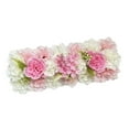 thumbnail image 3 of Panel de flores artificiales Macarena centros de mesa boda blanco rosa, 3 of 8