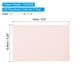 thumbnail image 2 of Uxcell 60 Hojas de Papel Vellón 4.25 x 5.5 pulgadas, Papel Vellón Imprimible Transparente para Impresión de Invitaciones, Multicolor, 2 of 5