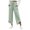 Green, variant on Womens Pinstripe Tulip Hem Wide Leg Pants Drawstring Waist Palazzo Pants Casual Vacation Light Blue S