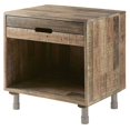 thumbnail image 1 of INK+IVY Renu Contemporary Solid Wood and Metal Nightstand in Natural, 1 of 7