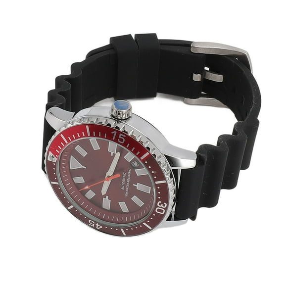 Reloj Cronógrafo, Reloj Analógico Para Hombre, Bisel Giratorio, Cuerda Automática, Cara Grande De Lujo Para Pescar