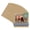Beige Suede, variant on Dark Red Suede Picture Frame Mat for 31x31 Frames - Fits 26x26 Photos - 1 Mat
