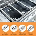 thumbnail image 6 of Grill Replacement Parts for Nexgrill 6 Burner 720-0898, 730-0898, 720-0898A, Stainless Steel Grill Burner Tubes, Heat Shiele Tent Plates Kits Replacement for Home Deport Nexgrill 4 Burner 720-0830H, 6 of 7