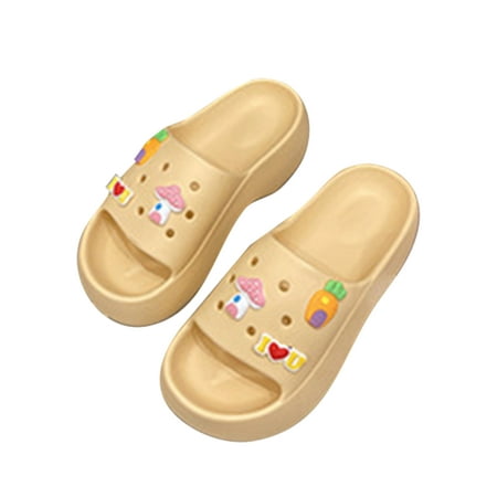 

Ymiytan Womens Soft Shower Slipper Pool Cozy Platform Ladies Indoor&Outdoor Cool Slip On