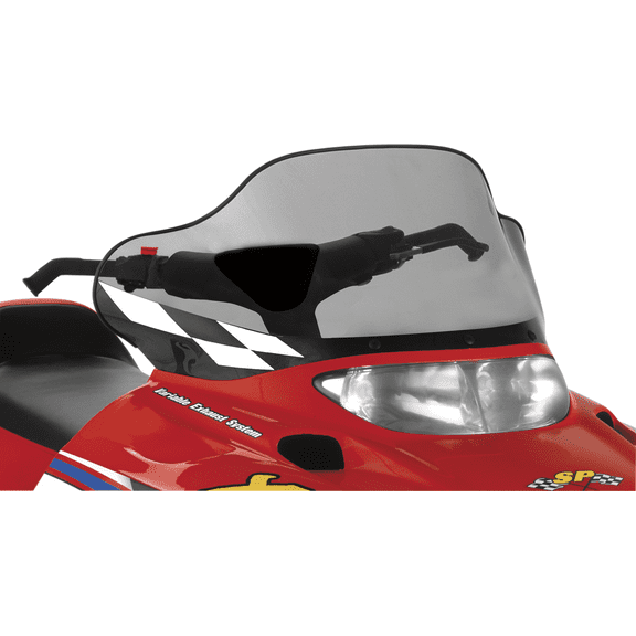 Powermadd Cobra Windshield Fits Polaris Smoke  #201715