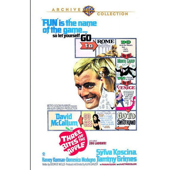 Three Bites of the Apple (DVD), Warner Archives, Comedy