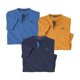 thumbnail image 1 of Atlas For Men - Camiseta para Hombre - Pack de 3 (Amarillo Ocre, Azul, Azul Marino), 1 of 4