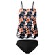 thumbnail image 4 of Karight Strapless Tankini Swimsuits for Women Tummy Control 2 Piece Bathing Suits Bandeau Blouson Swim Top with Bikini Bottom, 4 of 4