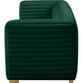 thumbnail image 6 of Maklaine Contemporary 31.5''H x 88''W x 35''D Green Velvet Sofa, 6 of 13
