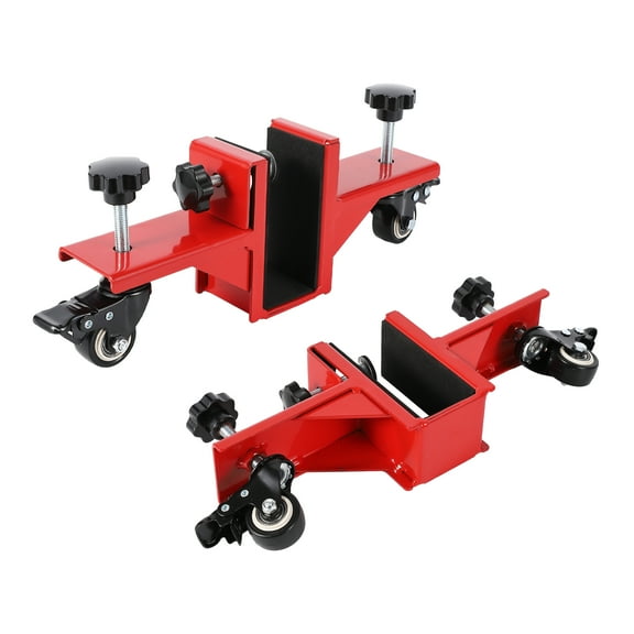 2PCS Door Installation Tool Kit, Heavy-Duty Door Installation Tool Door Dolly for 4/5" to 1-3/4" Pre-Hung, Slab, Front Doors and Slab Doors, Door Lifter Tool