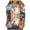 WenDA1503_Orange, variant on 3/4 Length Sleeve Womens Tops 2026 Trendy Round Neck T Shirts for Women Casual Three Quarter Sleeve Spring Tees Fashion Tshirts Coffee, M