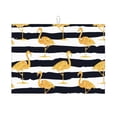 thumbnail image 1 of Fotbe Gold Flamingo Alfombrilla de Secado para Cocina con Estampado, 18x24 Pulgadas, 1 of 7