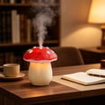 thumbnail image 6 of Mushrooms Shaped Humidifier with Colorful Night Light USB Powered for Bedroom Desk Small Humidifier Aromadiffuser 280 mL 1, Plastic, Blue,yellow,red, 4.45 x 4.45 x 4.88 in, 1 Pc, 6 of 6