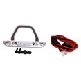 thumbnail image 1 of kusrkot RC Racing Front Bumper with LED Lights for Axial SCX24 90081 Crawler Car DIY Accessories White, 1 of 3