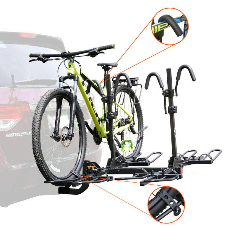 BV 4-Bike Bicycle Hitch Mount Rack Carrier