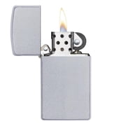 Zippo Slim Brushed Chrome Pocket Lighter