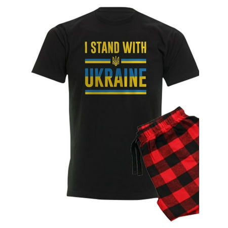 

CafePress - I Stand With Ukraine - Men s Dark Pajamas