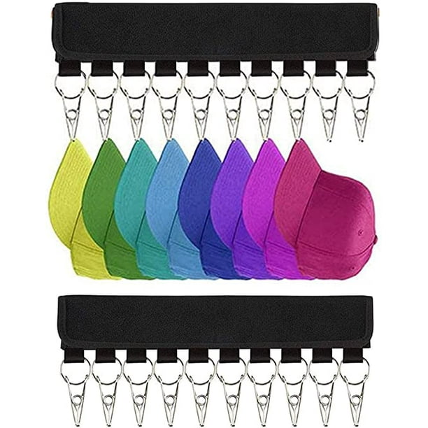 Jinsinto 2 Pieces Baseball Caps Organizer, Cap Hanger, Baseball Cap