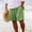 Green, variant on Mens Shorts Men Casual Linen Shorts Solid Pocket Elastic Waist Straight Half Pants Summer Sports Cotton Shorts Pants