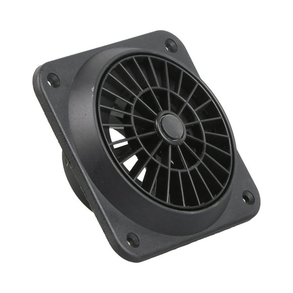 Calentador de estacionamiento de 75mm, salida de ventilación de aire caliente, giratorio, Universal, negro, fácil instalación, reparación, piezas de