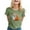 Green, variant on Women's Halloween Graphic T-Shirt Cute Printed Fashion Tee Casual Comfortable Ladies Top