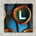 thumbnail image 4 of Epic Art 'Letter L of Typewriter 'LOVE'' by Tom Quartermaine, Acrylic Glass Wall Art, 12"x12", 4 of 8
