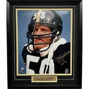 NFL 20x24 Autograph Frame, Jack Lambert Pittsburgh Steelers