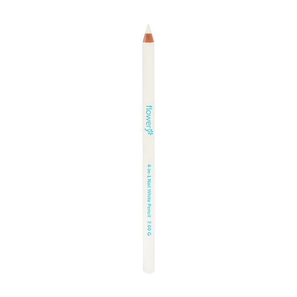 Flowery 4in1 White Nail Pencil