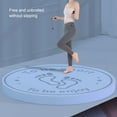 thumbnail image 4 of fastboy TPE Mat Exercise Mat Slips With Skipping Exercise Floors And Rope Pink 60*60*1.2cm, 4 of 6