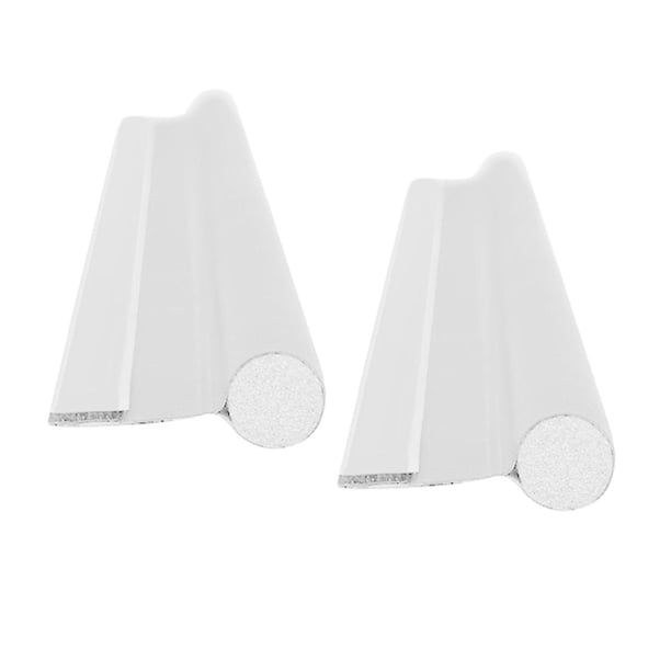 2 burletes para puertas, burletes cortables Blanco