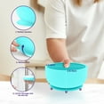 thumbnail image 3 of Suction Bowl with Lids and Spoons, Extra Strong Baby Suction Bowls, Baby Bowls 0-6 Months, Infant Babies & Toddler, BPA Free Baby Bowls, Silicone Baby Feeding Set, Baby Feeding Essentials, 3 of 6