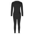 thumbnail image 5 of Kmdttou Womens Sweatshirt for Women's Fall And Winter New Solid Color Underwear Rong Patch Heating And Warmth Set Suit on Clearance!, 5 of 5